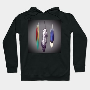 3 Feathers Hoodie